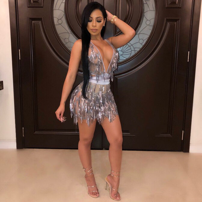 New Style Sexy Women Night Club Dress