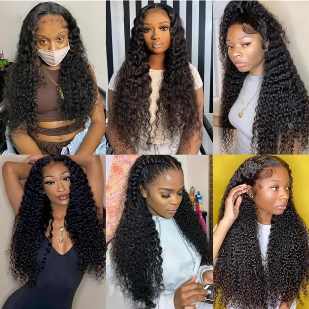 Kinky Curly Bundles 100% Human Hair Brazilian Remy Raw Human Hair Bundles Extensions