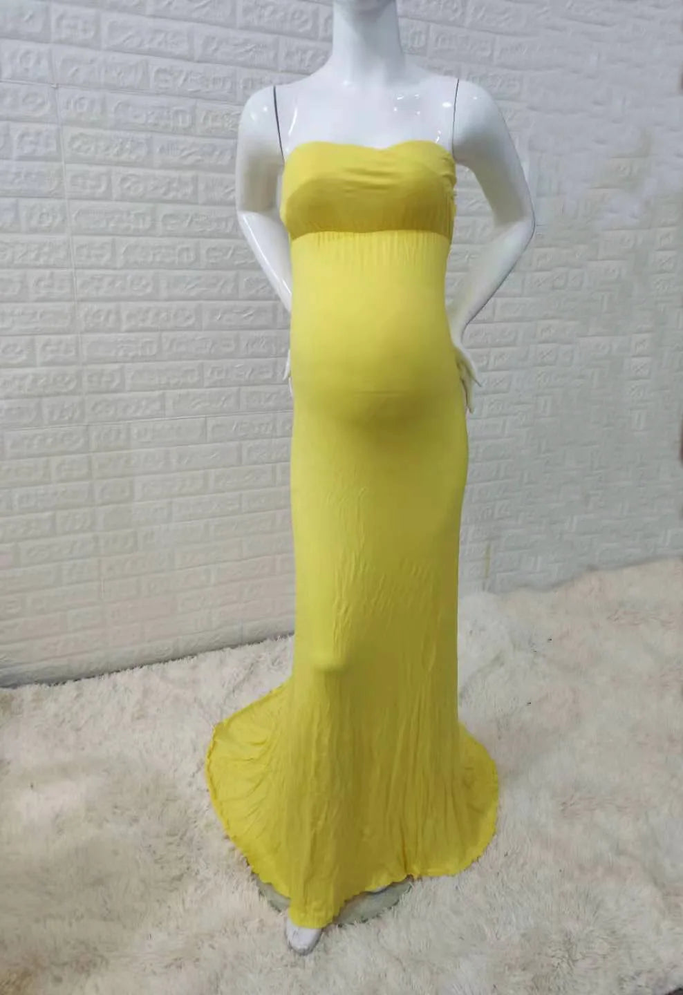 Maternity Dress Pregnant Women Maternity Tulle Dress for Photography Gown