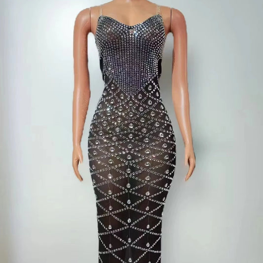 Women Strapless Dress Sleeveless Party Dress