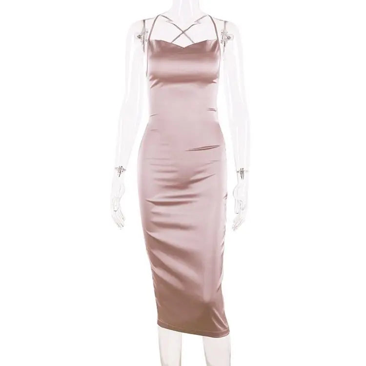 Sexy Ladies Fancy Strapless Bodycon Dress