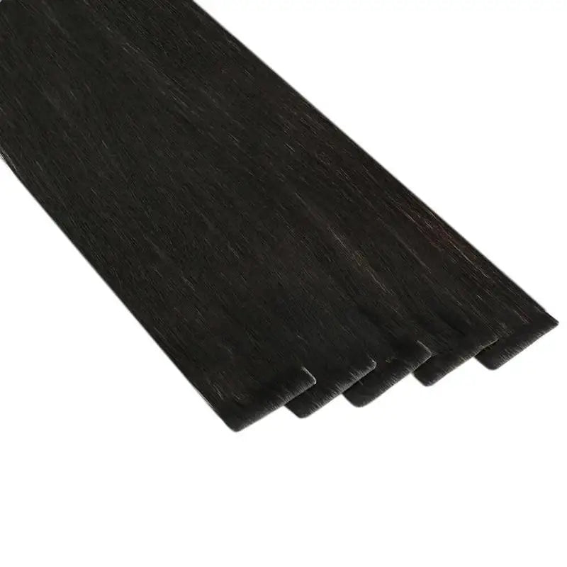Full Shine Virgin Hand Tied Tape In Adhesives Human Hair Extensions PU Skin Weft Blonde Color Invisible Seamless Injection