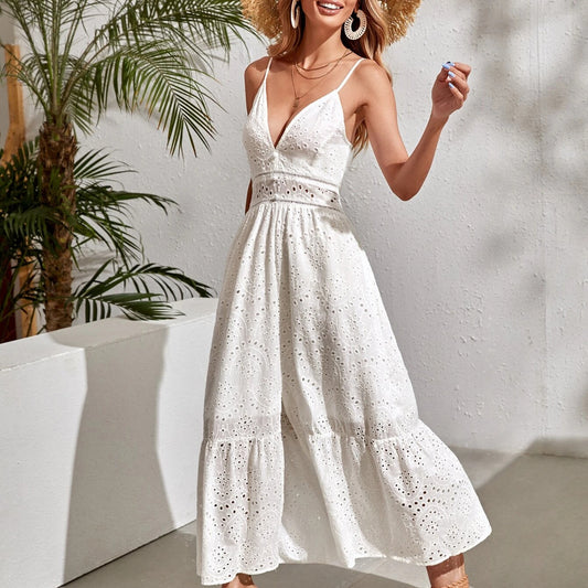 Stylish Women Elegant Ruffle Fitted Lace Cheap Dressy Dresses