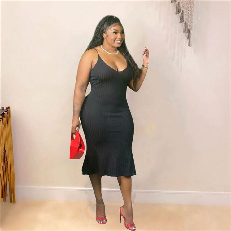 Plus Size Casual Sexy Summer Dress