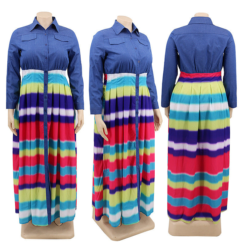 Europe v Neck Sexy Plus Size Party Dress