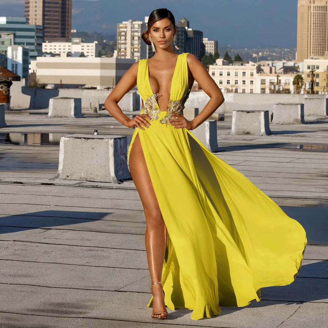 Ladies Sexy Dress Beach Dress