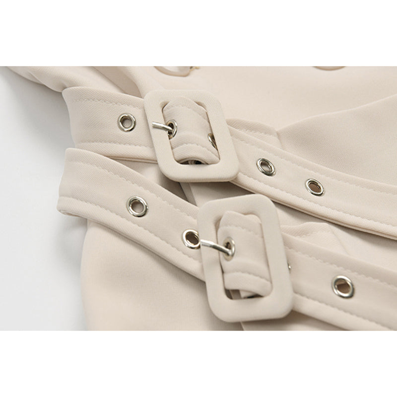 Casual Suits Set Women's for Dresses Fall Clothing Ladies Office Blazer Dress