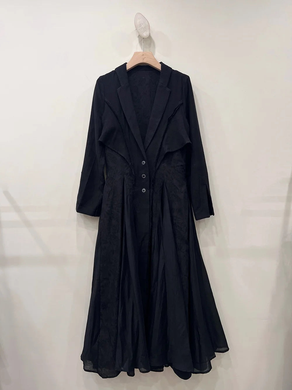 White Jacquard Linen Cotton Dress Coat Long Dresses Maxi Casual Dress Women