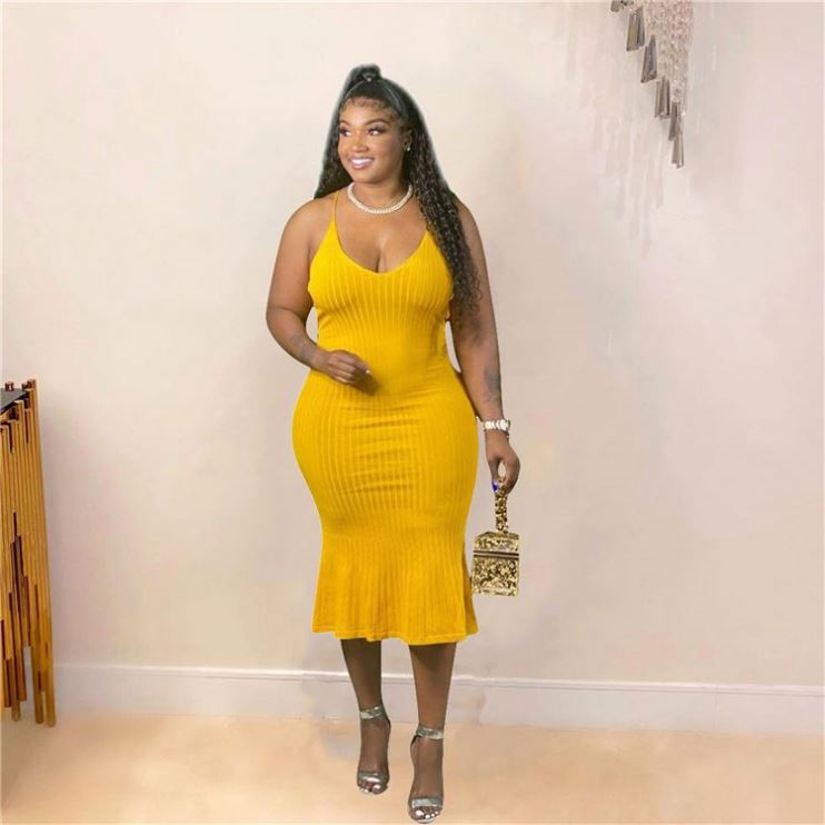 Plus Size Casual Sexy Summer Dress