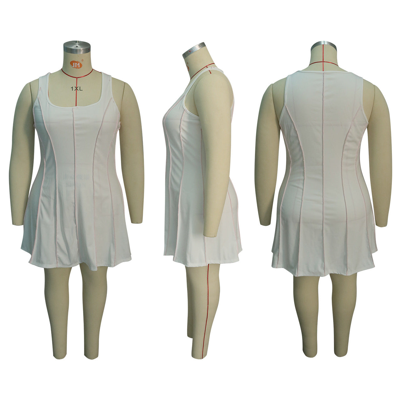 Plus Size Women Sexy Dress