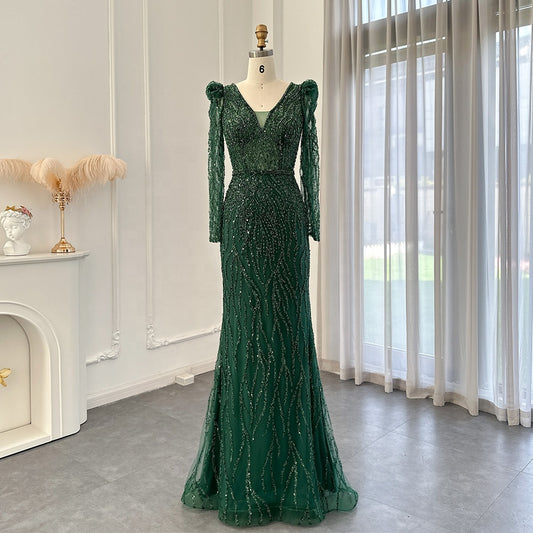 Jancember SCZ108 Summer Dresses Plus Size Women Sleeve Green Party Evening Dress