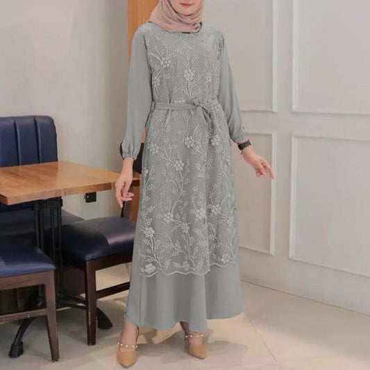 Girls Casual Round Neck A-Line Women Dress
