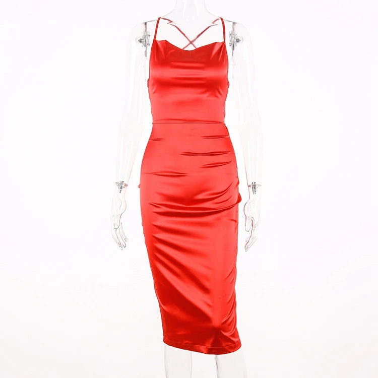 Sexy Ladies Fancy Strapless Bodycon Dress