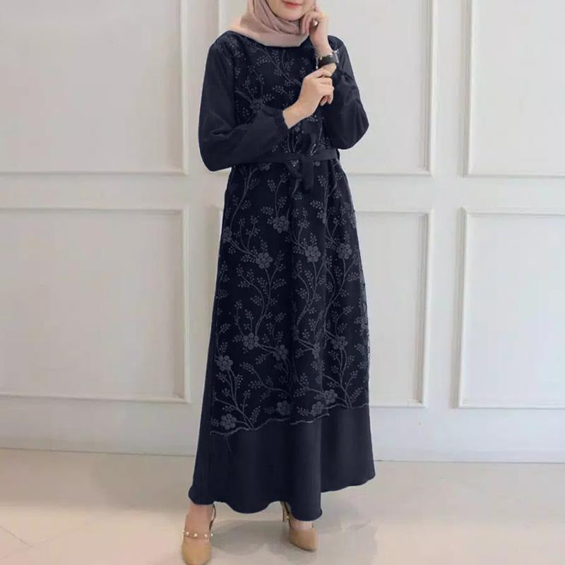 Girls Casual Round Neck A-Line Women Dress