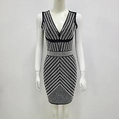 Beading Celebrity Mini Dress Woman Dress