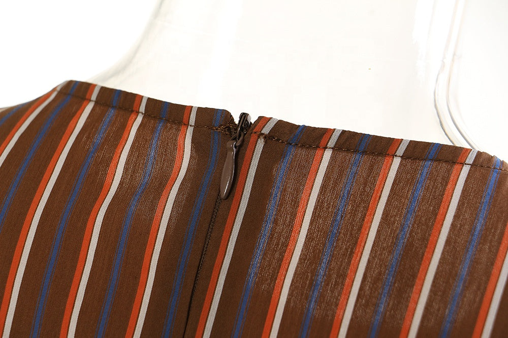 Vest Loose Long Vintage Casual Dress