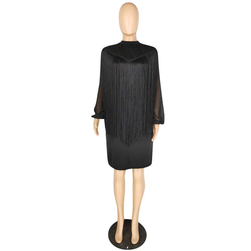 Long Sleeve Midi Dress Women