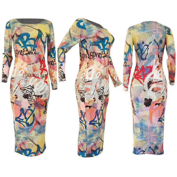 Long Sleeves Casual Dress