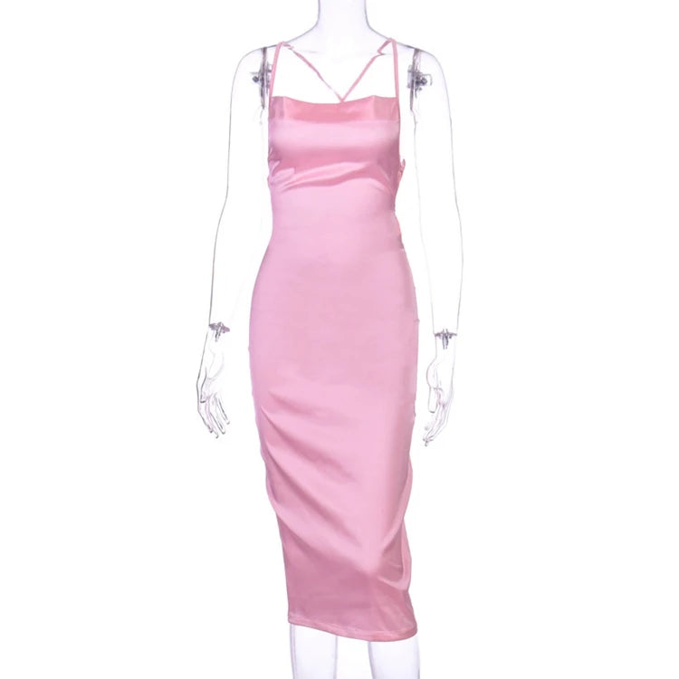 Sexy Ladies Fancy Strapless Bodycon Dress