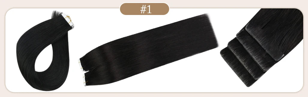 Full Shine Virgin Hand Tied Tape In Adhesives Human Hair Extensions PU Skin Weft Blonde Color Invisible Seamless Injection