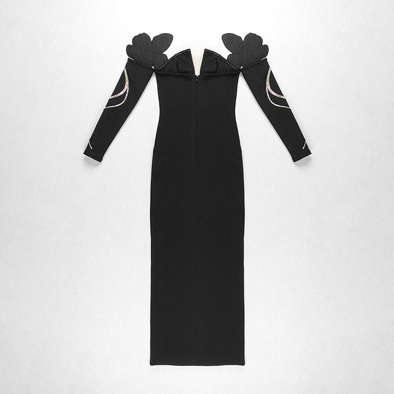 Luxury Dinner Party Lady Gowns for Women Evening Dresses Casual Dresses Natural