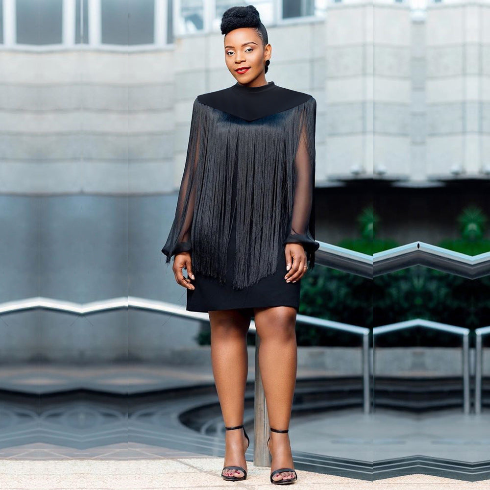 Long Sleeve Midi Dress Women