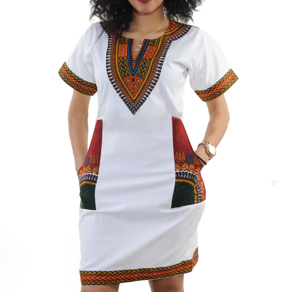 Sexy Modeset African Dress Clothing Ready to Ship Dashiki Dresses for Women