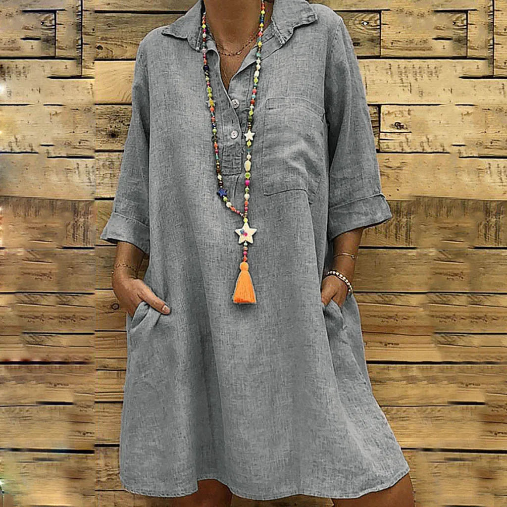 Plus Size Women Summer Dresses