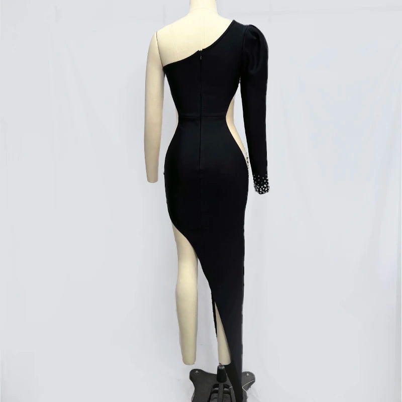 Lady Elegant Sexy Bandage Dress