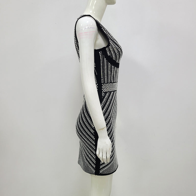 Beading Celebrity Mini Dress Woman Dress