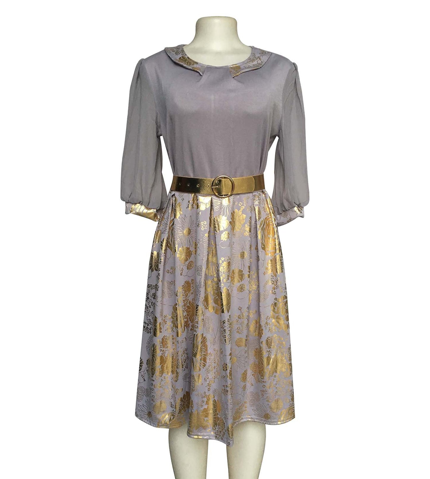 African Summer Dresses Women Elegant Office Wrap Midi Dress
