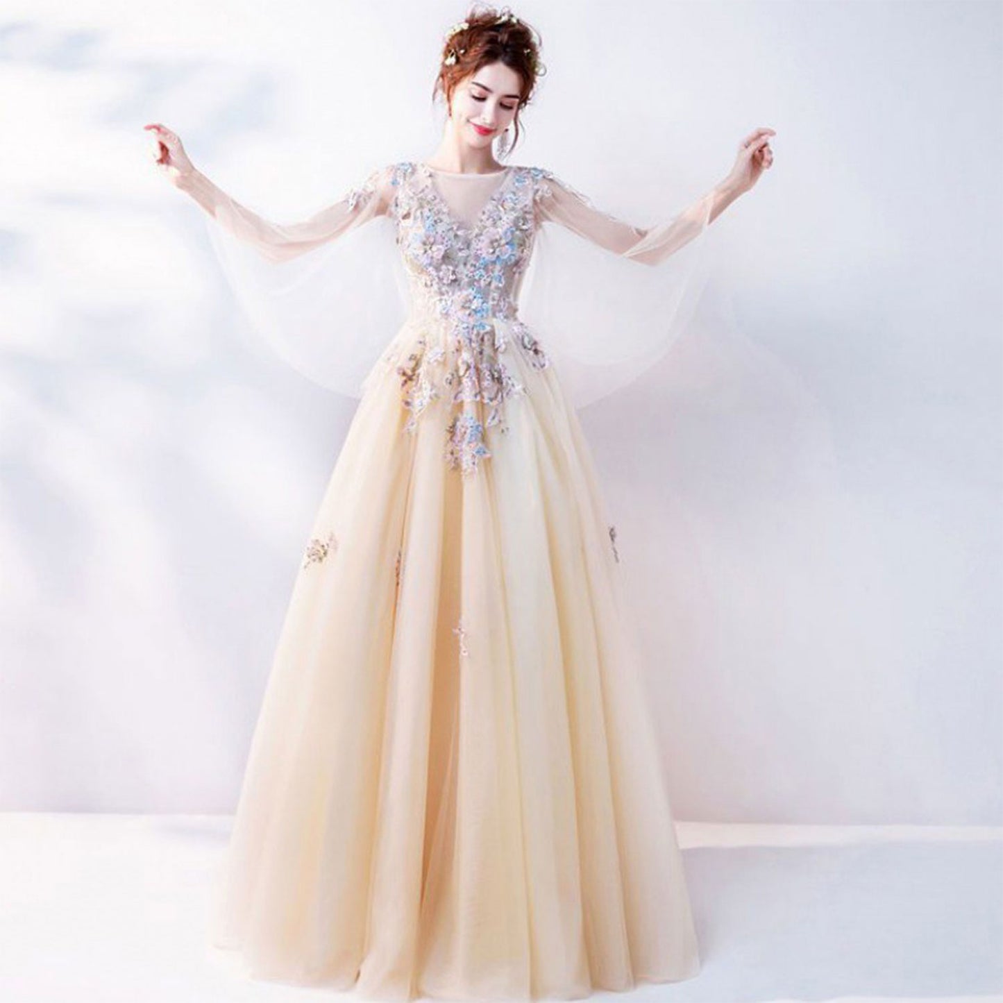 Lace Halter Gowns for Women