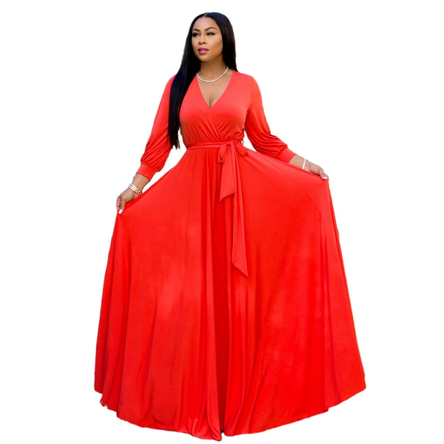 Summer Women Beach Maxi Dresses Tunic Bow Long Casual Long Plus Size Dress
