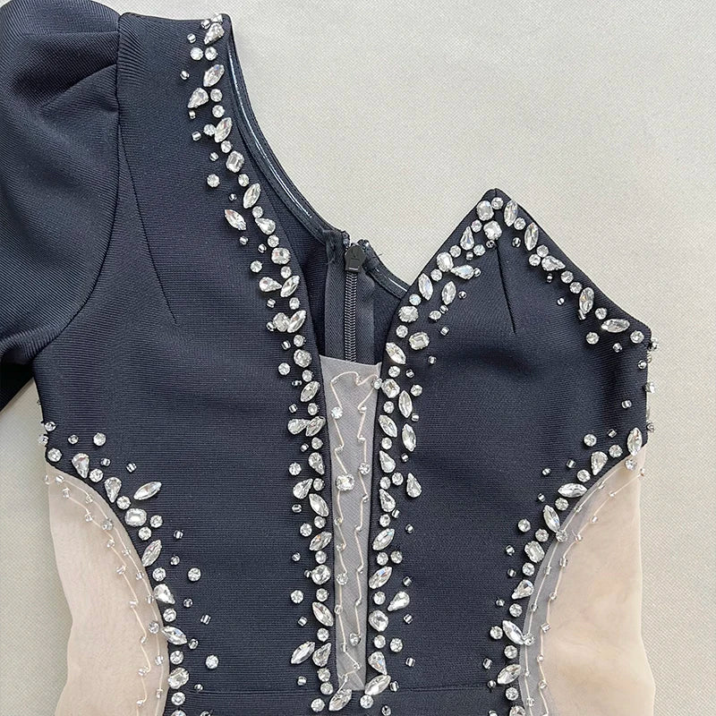 Lady Elegant Sexy Bandage Dress