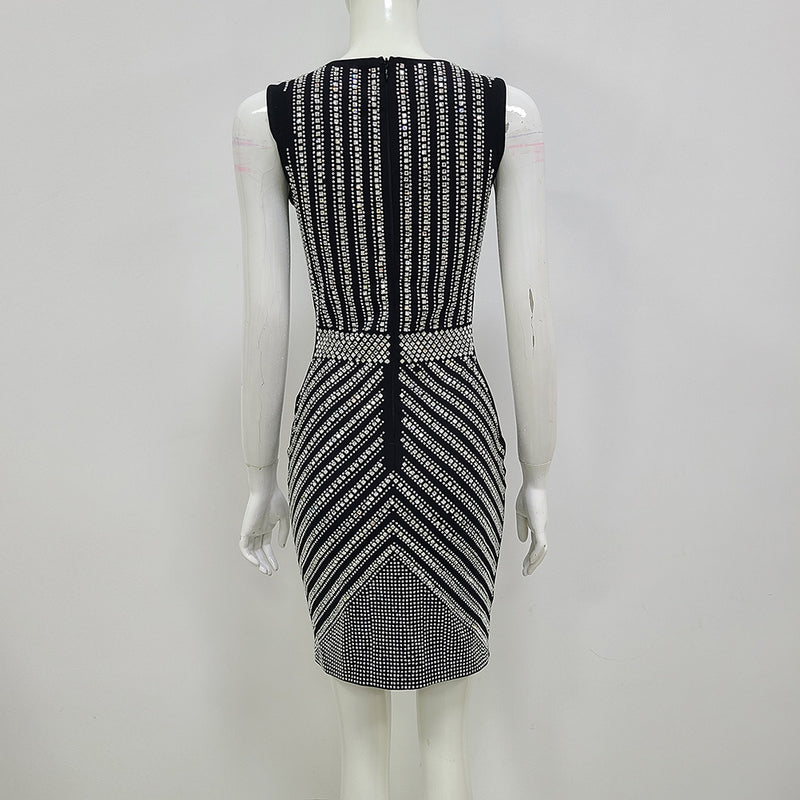 Beading Celebrity Mini Dress Woman Dress