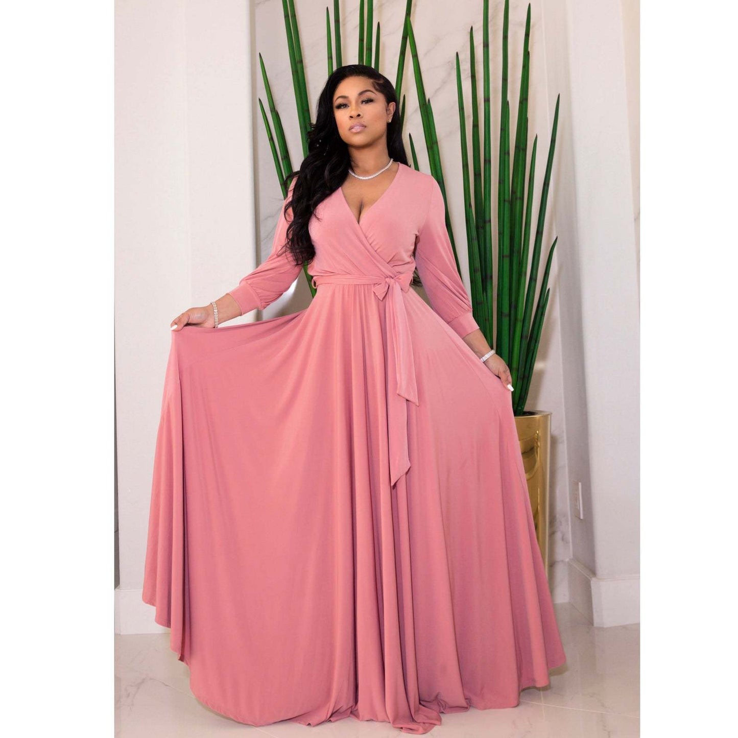 Summer Women Beach Maxi Dresses Tunic Bow Long Casual Long Plus Size Dress