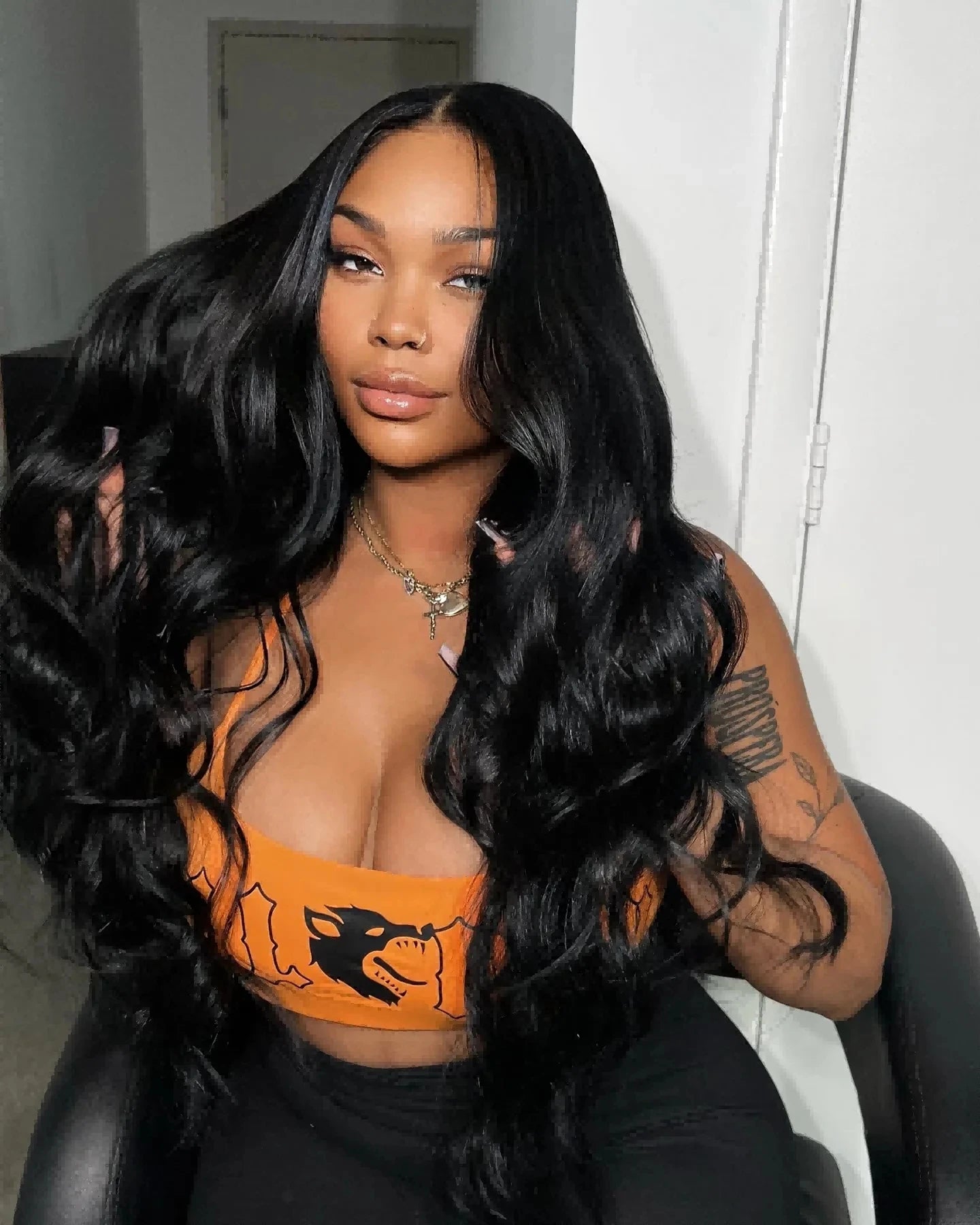 Lace Frontal Wig Water Wave Wigs 100% Human Hair Brazilian Hair