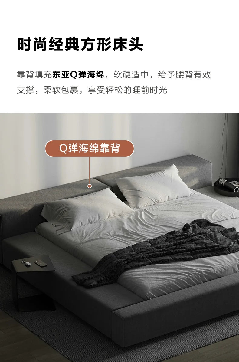 Frames Queen Size Beds Double Aesthetic Sleeping King Bed Base Children Cama De Lujo Para Dormitorio Furniture Decoration
