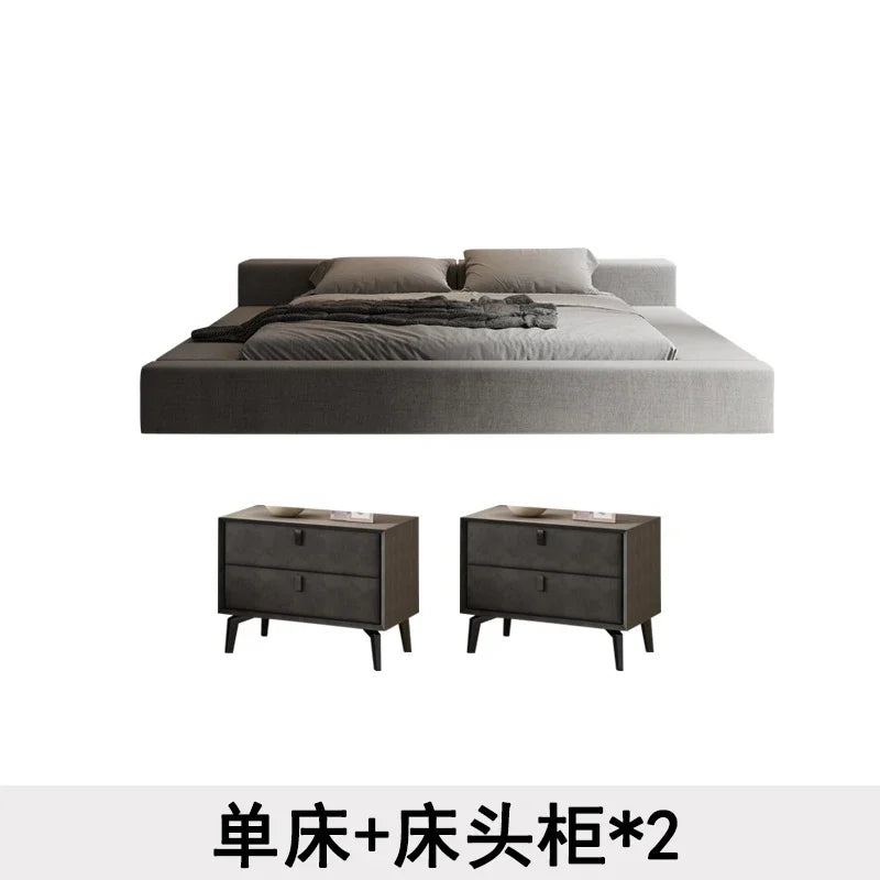 Frames Queen Size Beds Double Aesthetic Sleeping King Bed Base Children Cama De Lujo Para Dormitorio Furniture Decoration