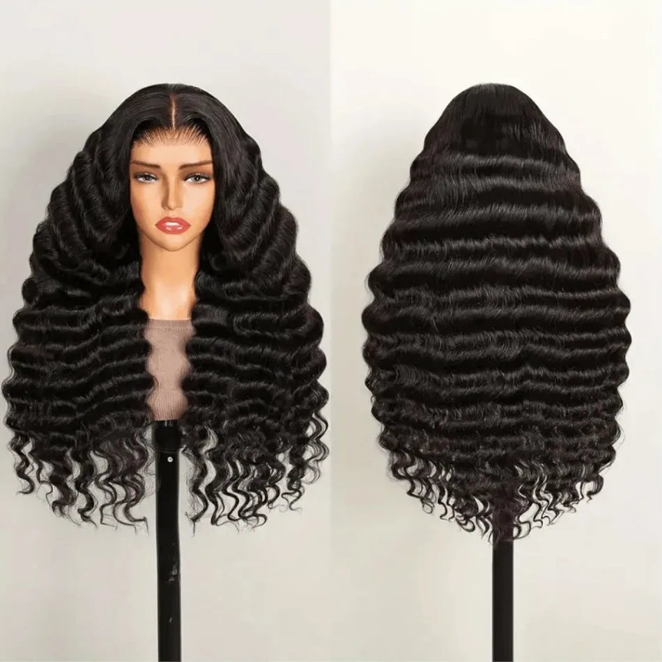 Brazilian Loose Waves Wig Human Hair Lace Frontal Wig Curly Body Wave Human Hair Wigs