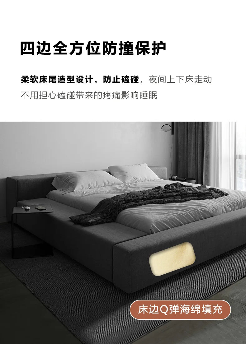 Frames Queen Size Beds Double Aesthetic Sleeping King Bed Base Children Cama De Lujo Para Dormitorio Furniture Decoration