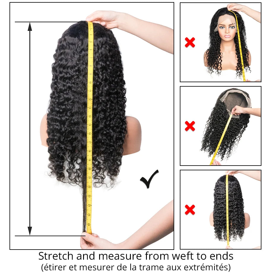 Water Wave Wig Transparent Lace Front Human Hair Wigs 13x4 13x6 Human Hair Lace Frontal Wig 28 30 Inch 4x4 5x5 Water Curly Wigs