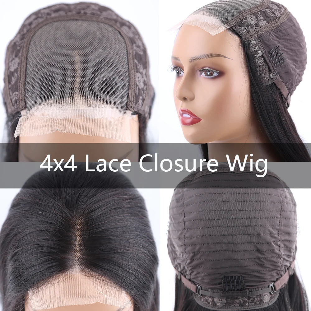 Curly Wigs Bob Wigs Curly Lace Front Human Hair Wigs 100% Bob Hair Wig Human Hair Short Wig 4x4 Closure Human Hair Wig Kinky