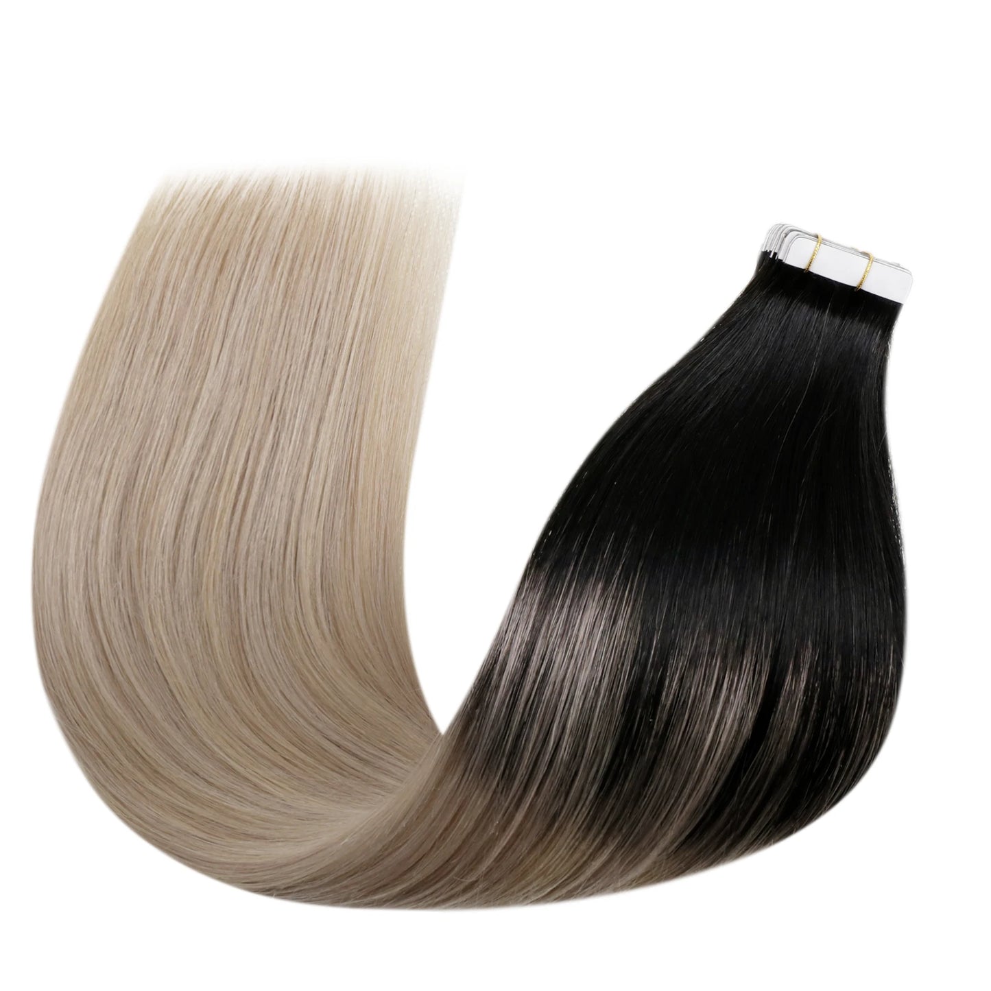 Remy Tape in Hair Extensions For Women Real Brazilian Hair 12-24inch Straight Natural 20pcs Skin Weft Tape in Human Hair