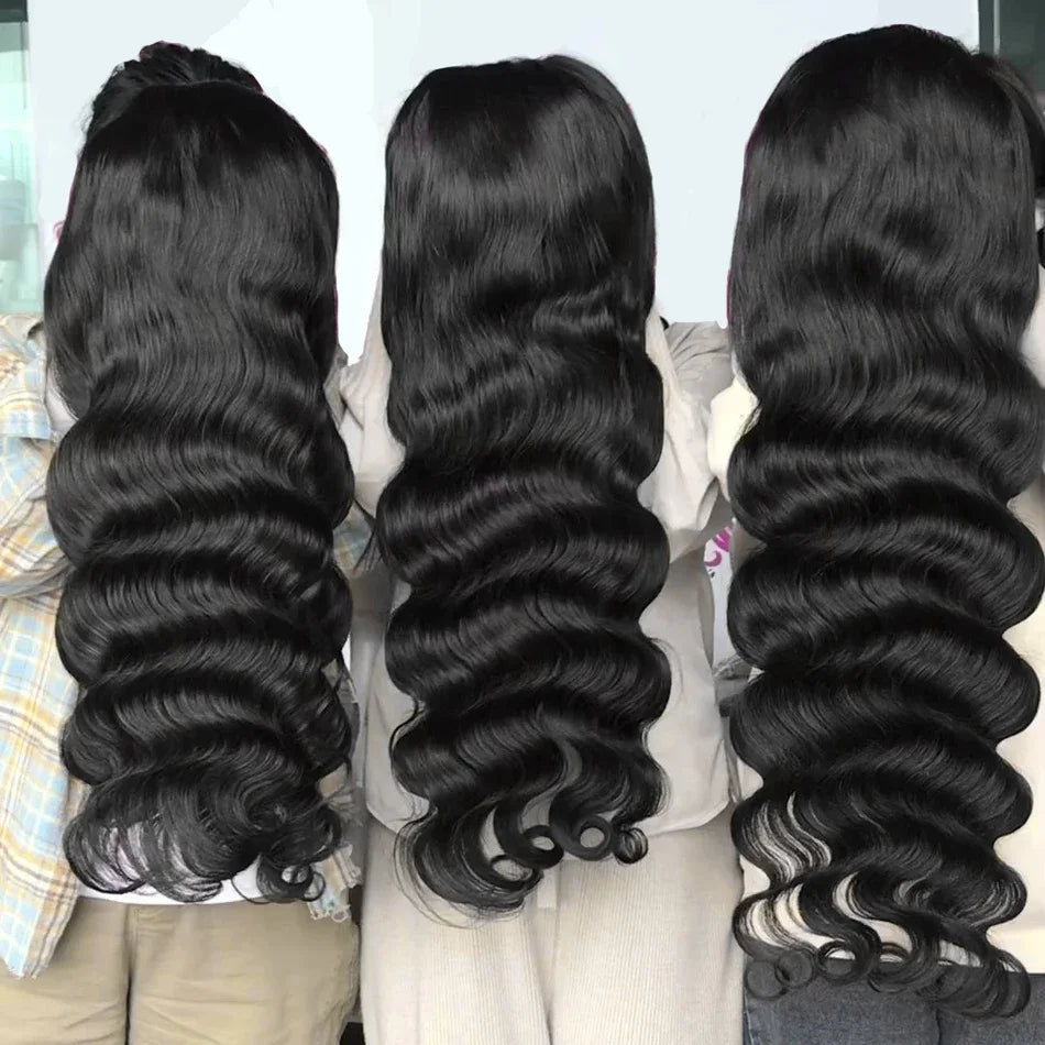 Wigirl 40 Inch Body Wave Human Hair Wigs Brazilian Body Wave Lace Front Wig 13x6 Water Wave Glueless Wigs Human Hair For Women