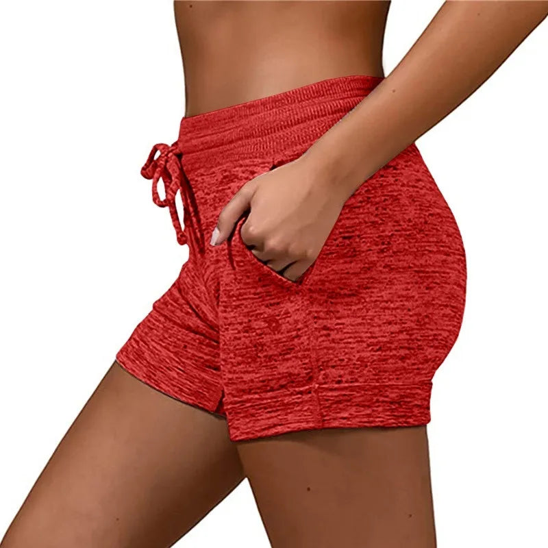 Shorts Stretch Low Waist Women's Sexy Beach Fitness Shorts