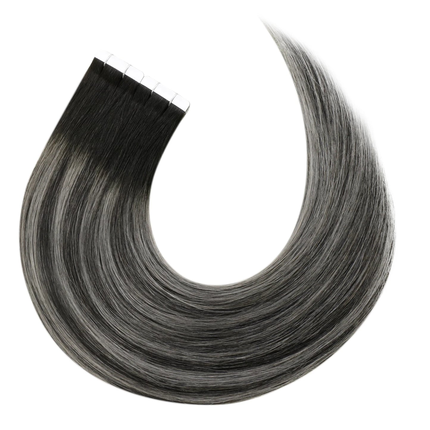 Remy Tape in Hair Extensions For Women Real Brazilian Hair 12-24inch Straight Natural 20pcs Skin Weft Tape in Human Hair