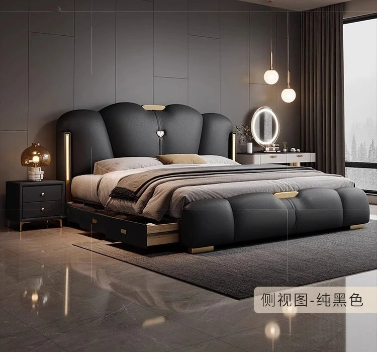 150X200cm full bedroom furniture queen beds on offer wooden marriage beds double king size beds headboards bed racks and frame