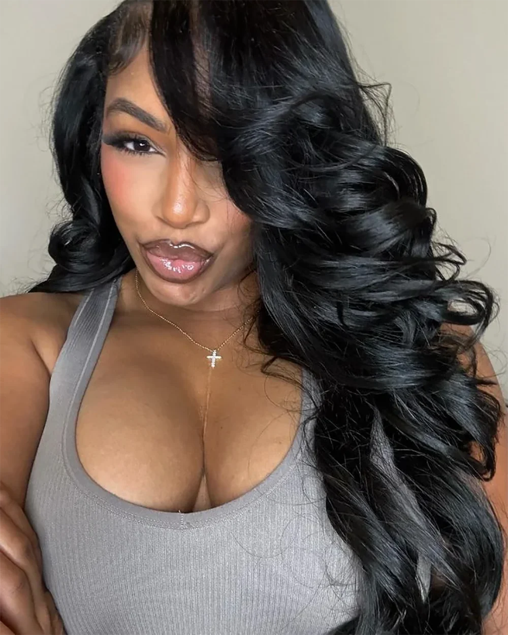 Lace Frontal Wig Water Wave Wigs 100% Human Hair Brazilian Hair