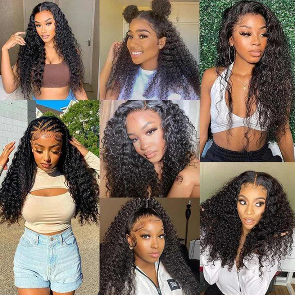 Water Wave Bundles Curly Human Hair Bundles Brazilian Weaving 26 28 30 32 Inch Natural Human Hair Remy Raw Virgin Hair 100 Human